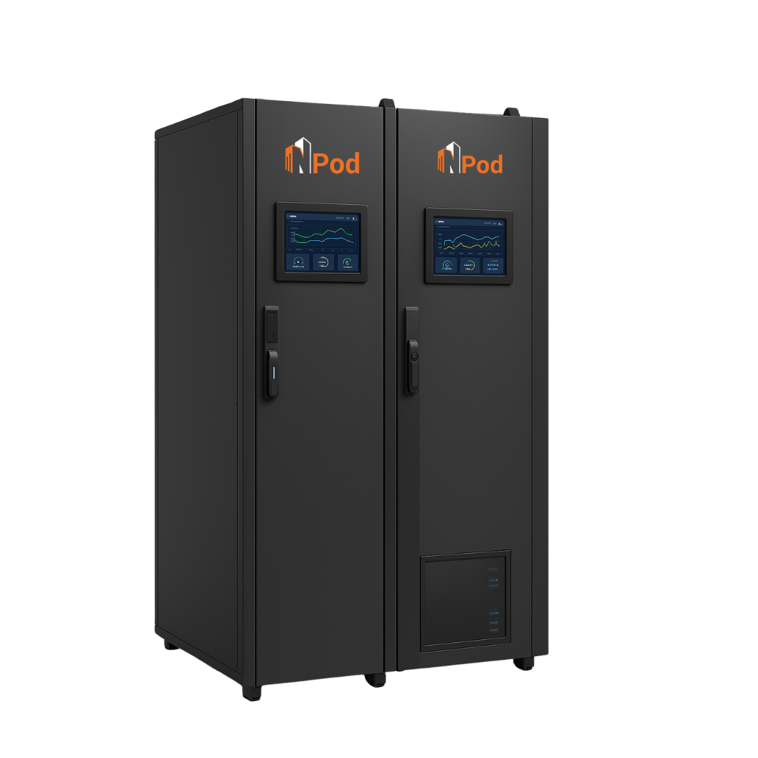 MDC with Row Package Cooling