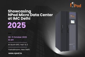 IMC Delhi 2025 Showcasing the Innovative NPod Micro Data Center