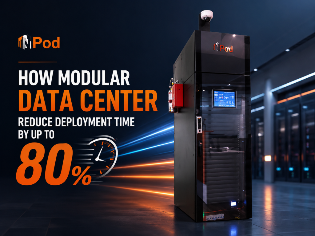 How Modular Data Center Reduce Deployment Time by up to 80%