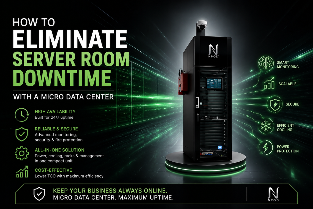 How to Eliminate Server Room Downtime with a Micro Data Center