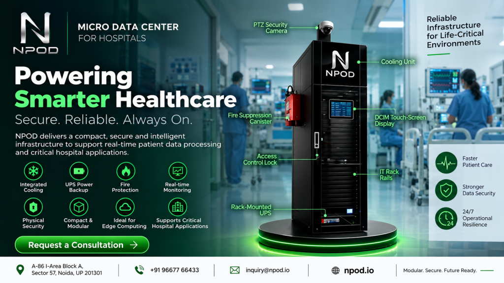 Why Hospitals Need Micro Data Centers for Real-Time Patient Data Processing